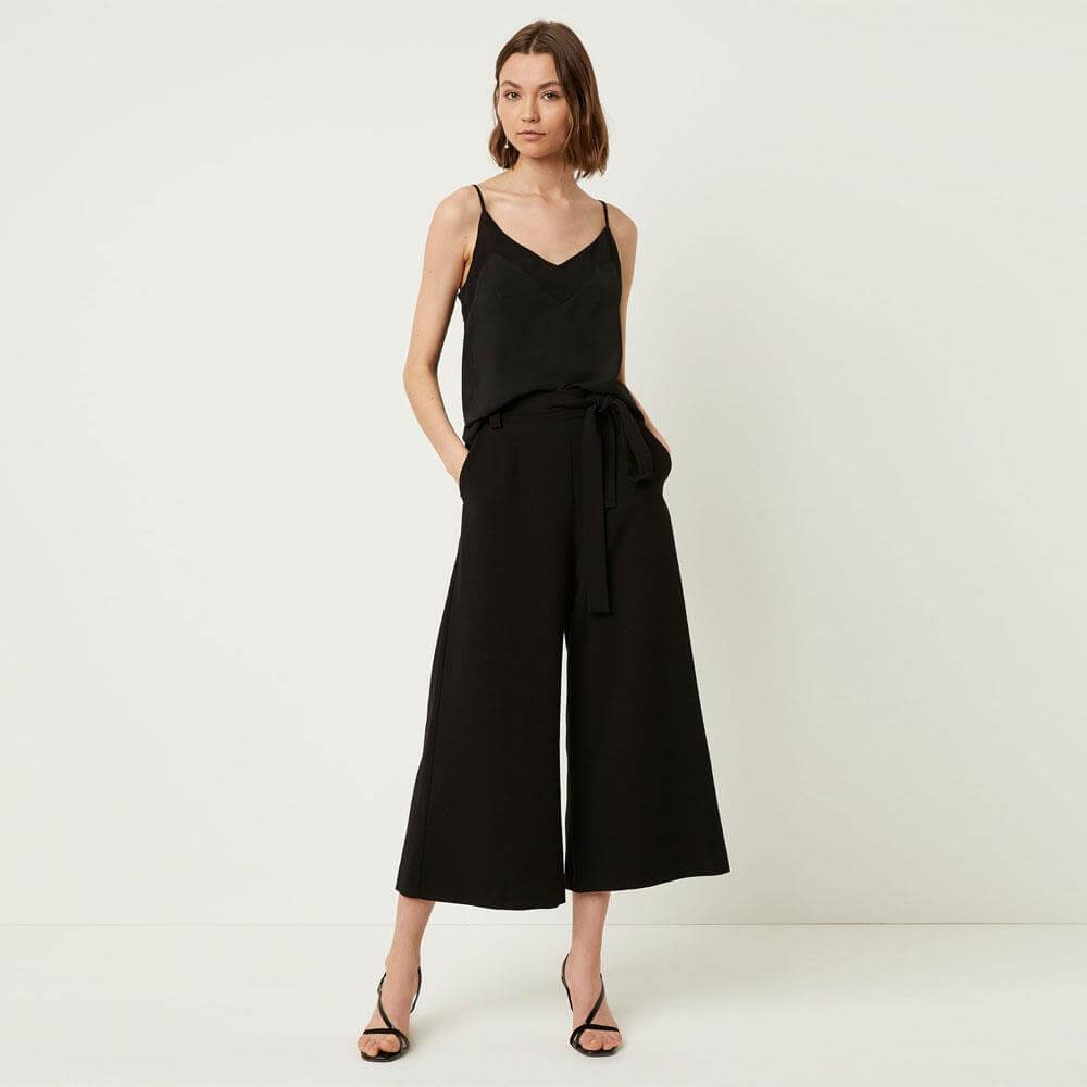 French Connection Whisper Belted Culottes
